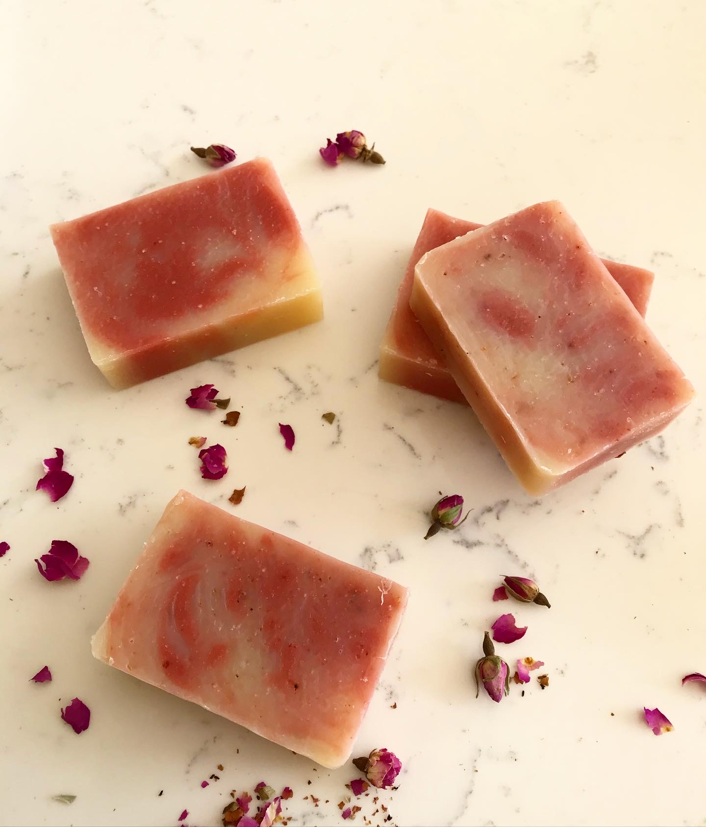 I Love You with Rose and Geranium Gentle scrub with oatmeal 2oz & 4oz - Image 9