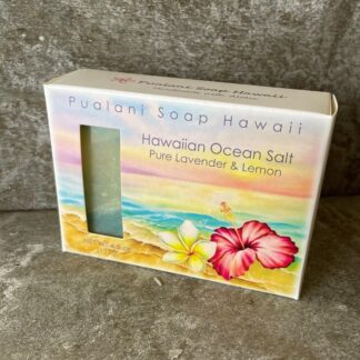 Hawaiian Deep Ocean Salt Pure Lavender and Lemon 4.5oz