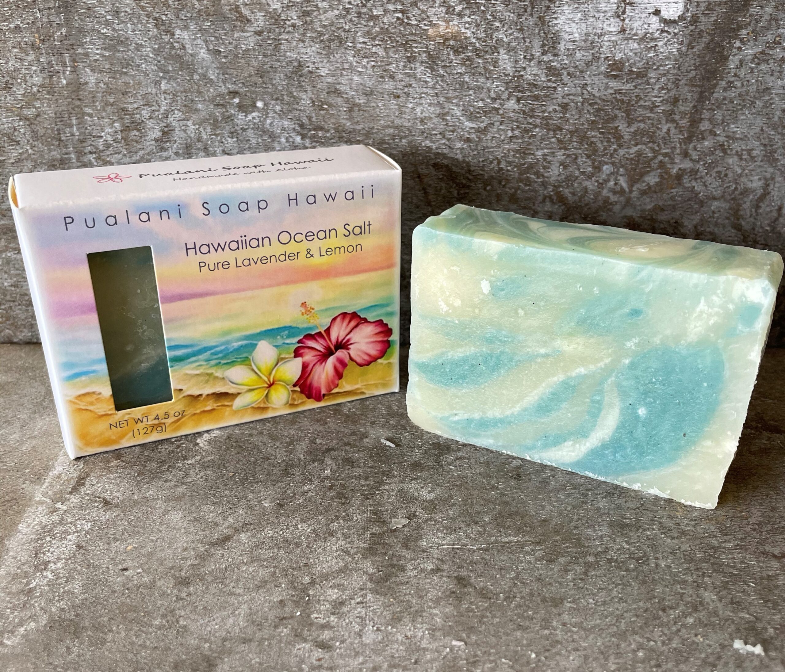 Hawaiian Deep Ocean Salt Pure Lavender and Lemon 4.5oz - Image 5