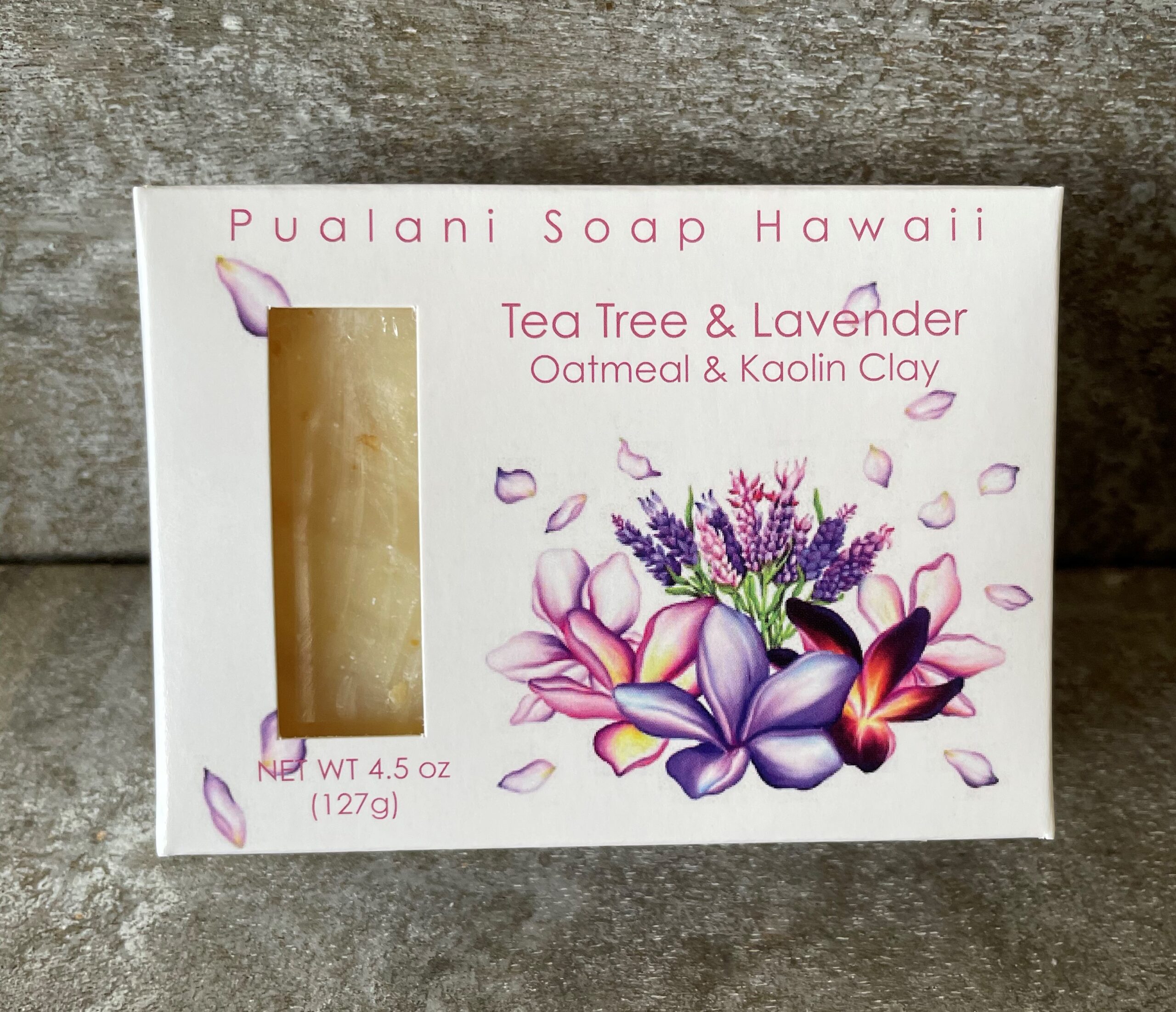 Tea Tree & Lavender Bar with Oatmeal & Kaolin Clay 4.5oz - Image 4