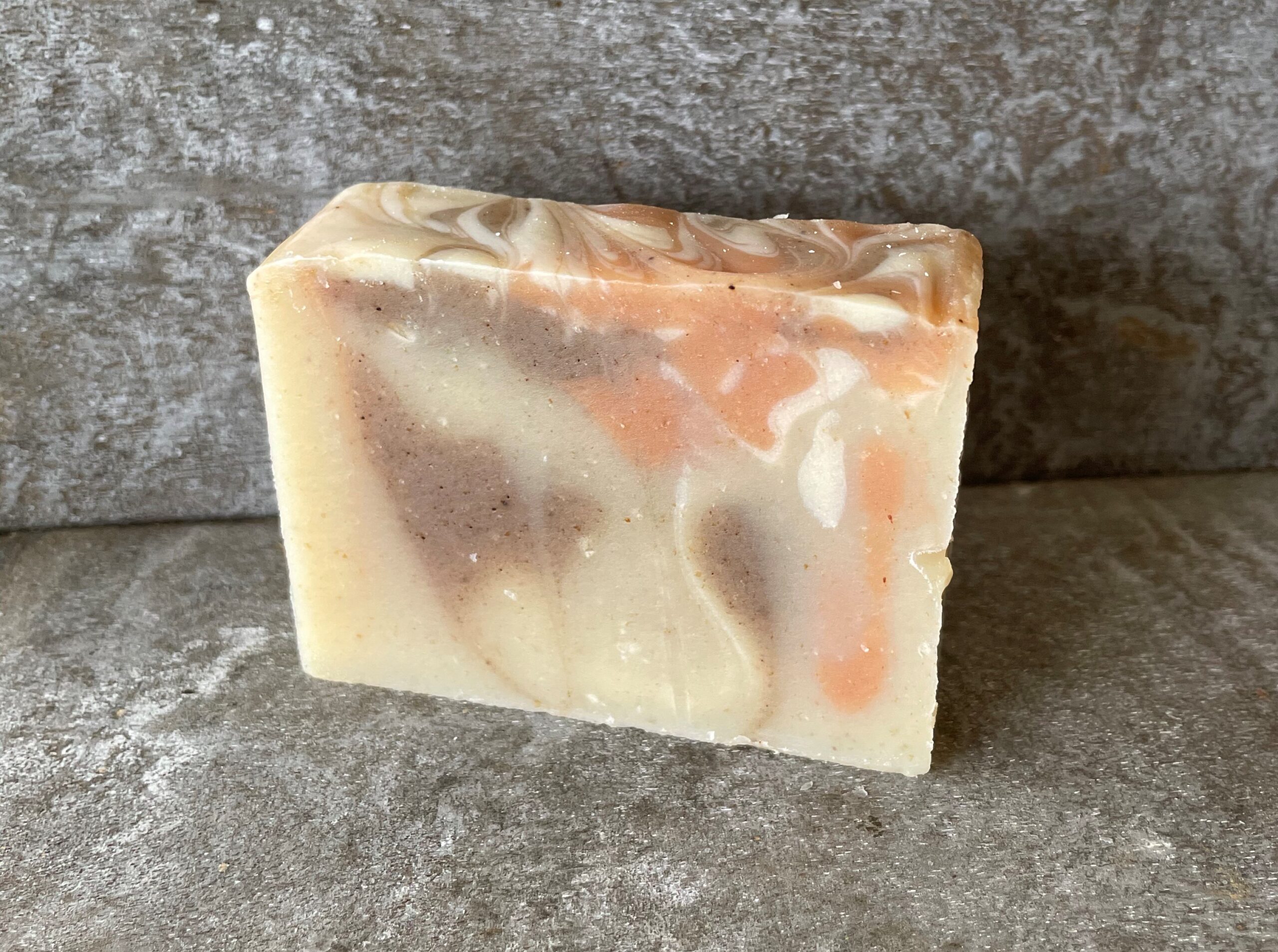 Mini Patchouli & Orange Bar with Clove & Organic Rice Bran 2oz - Image 3