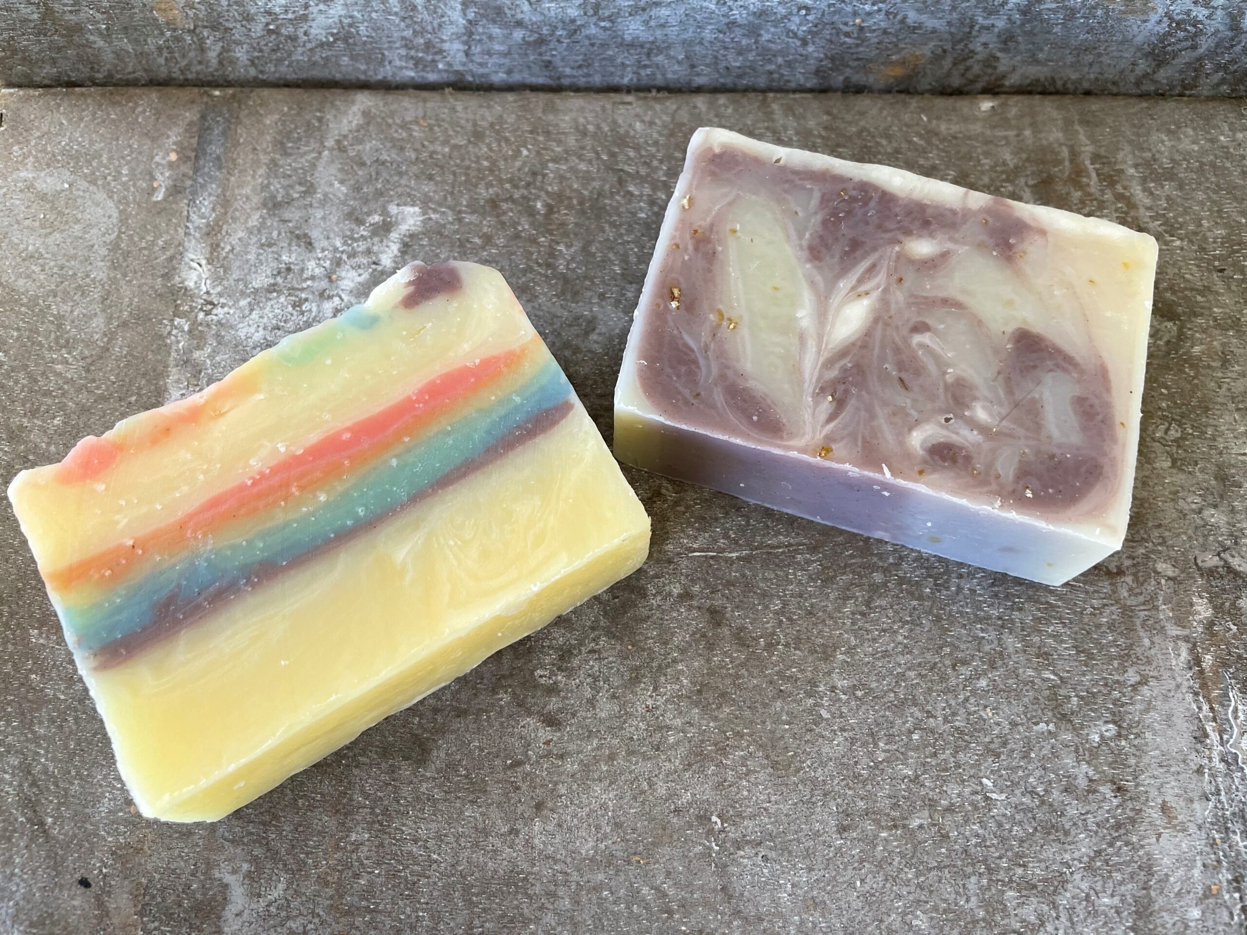 Hawaiian Rainbow Soap Set with Hawaiian Beeswax Salve and Lip Balm - Image 8