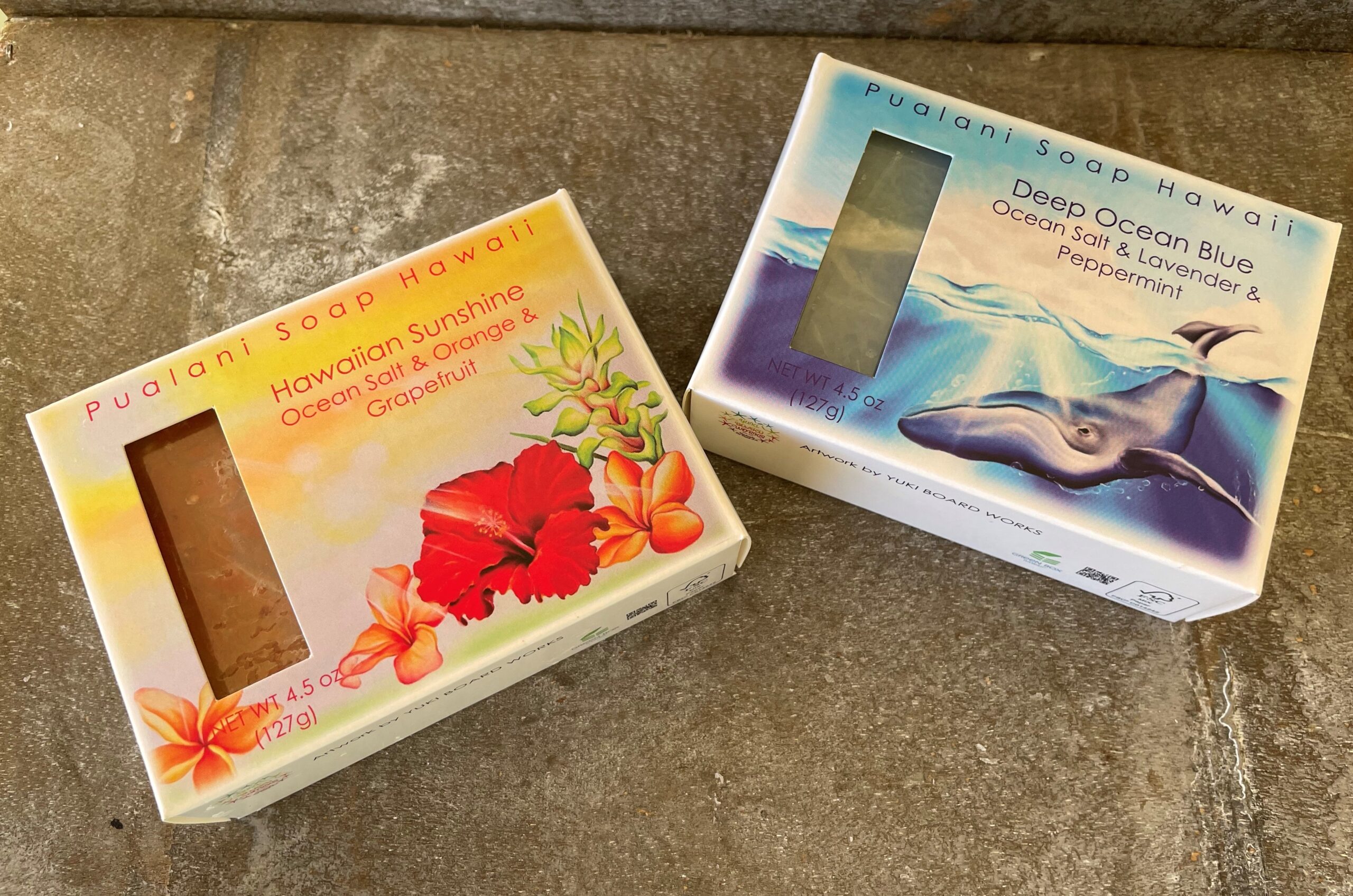 Hawaiian Ocean Salt Soap Set with Hawaiian Beeswax Salve and Lip Balm - Image 7