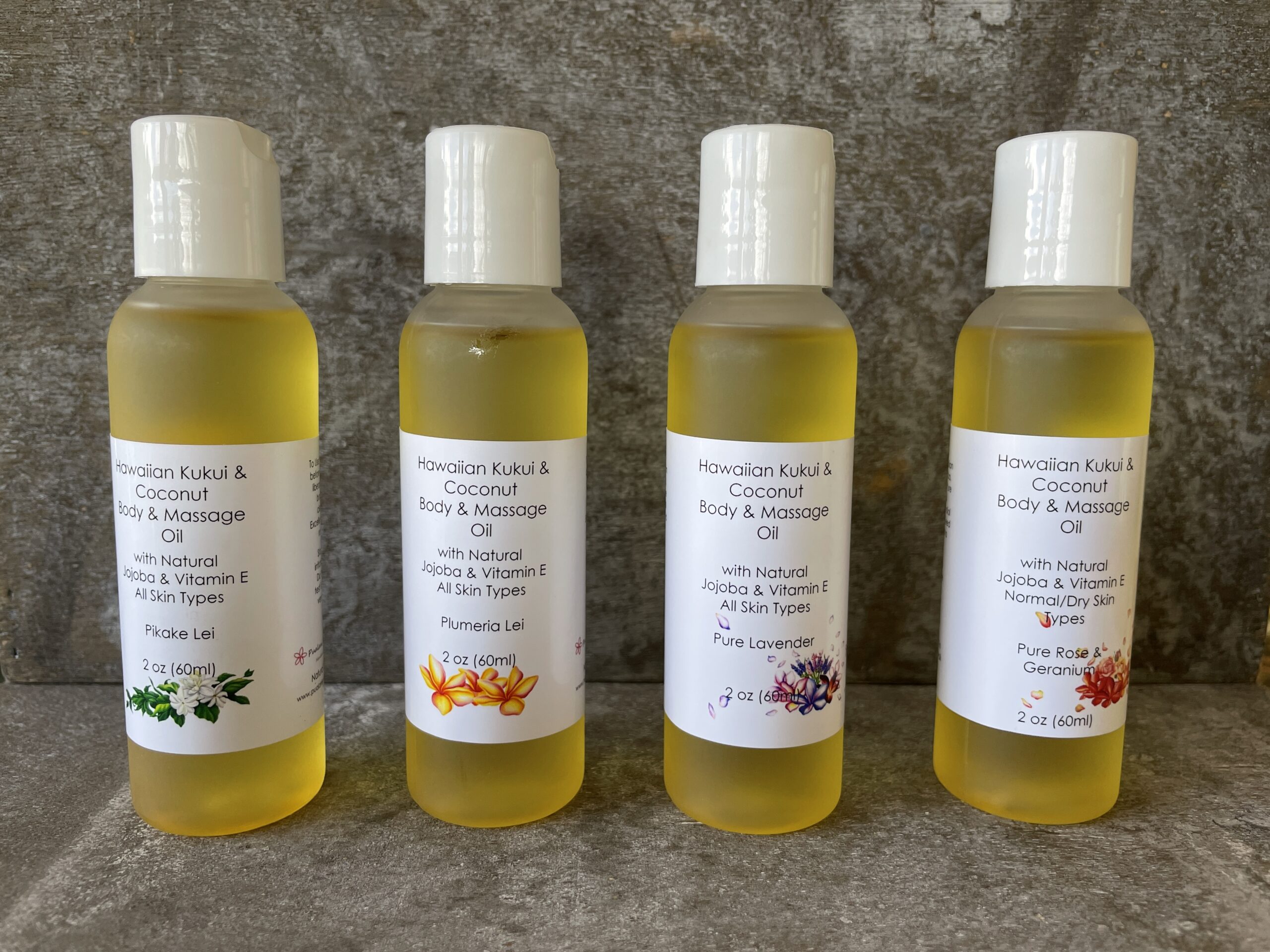 Hawaiian Kukui & Coconut Body & Massage Oil 2oz or 4oz - Image 3