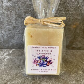 Mini Tea Tree & Lavender Bar with Kaolin Clay & Oatmeal 2oz