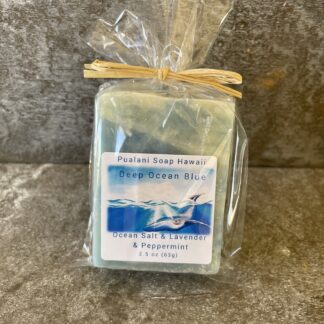 Mini Deep Ocean Blue with Ocean Salt Peppermint & Lavender 2oz