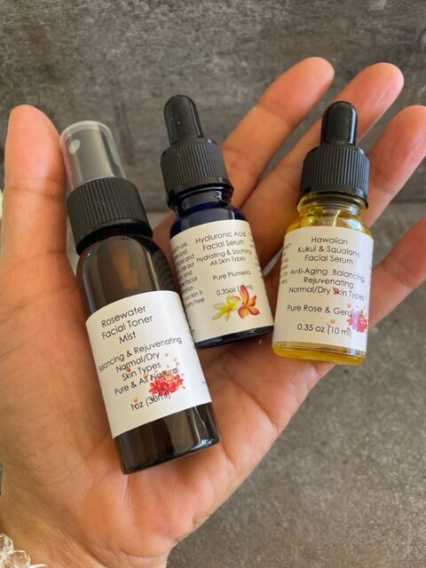 Hawaiian Natural Skincare Travel and Sample Set (7 items) - Image 3