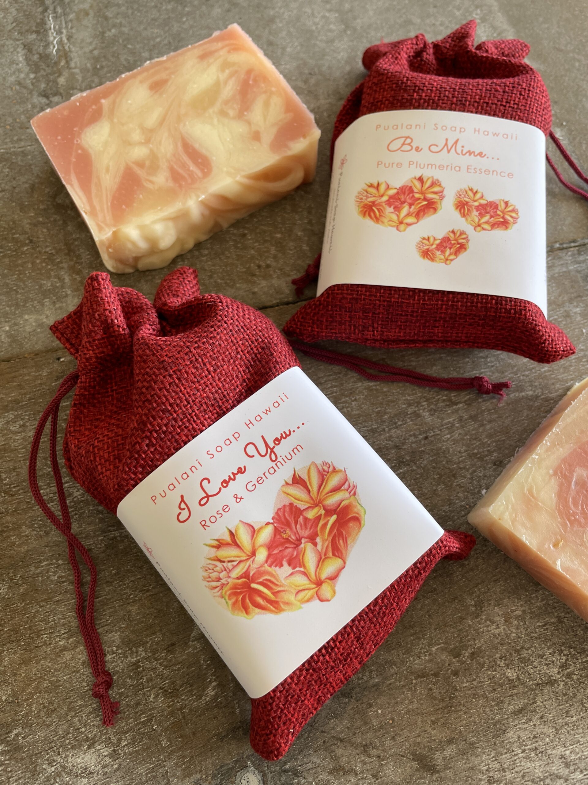 I Love You with Rose and Geranium Gentle scrub with oatmeal 2oz & 4oz - Image 8