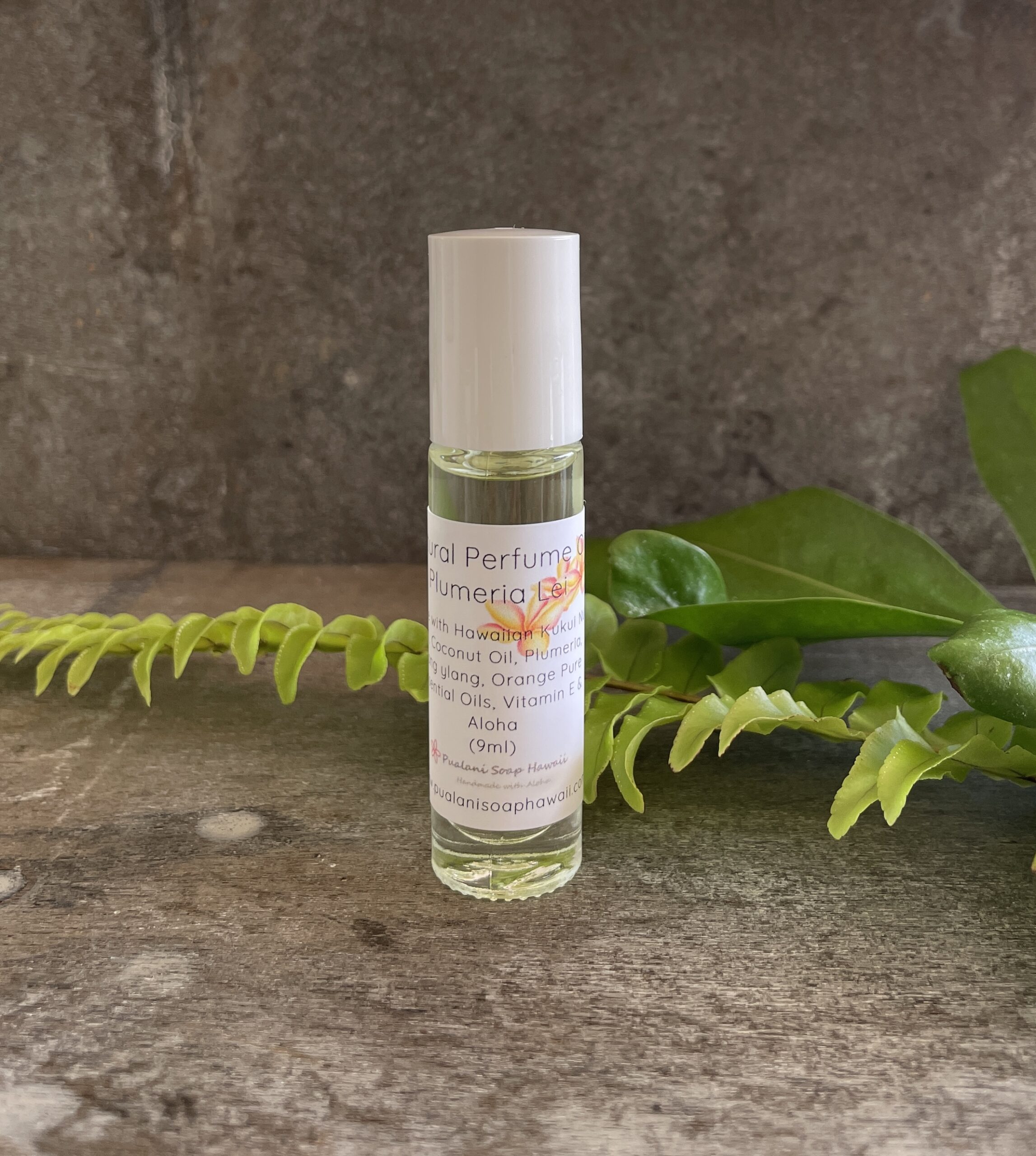 Plumeria Lei Natural Perfume Oil 9ml roll-on bottle - Image 4