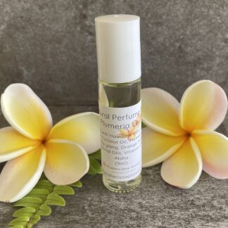 Plumeria Lei Natural Perfume Oil 9ml roll-on bottle