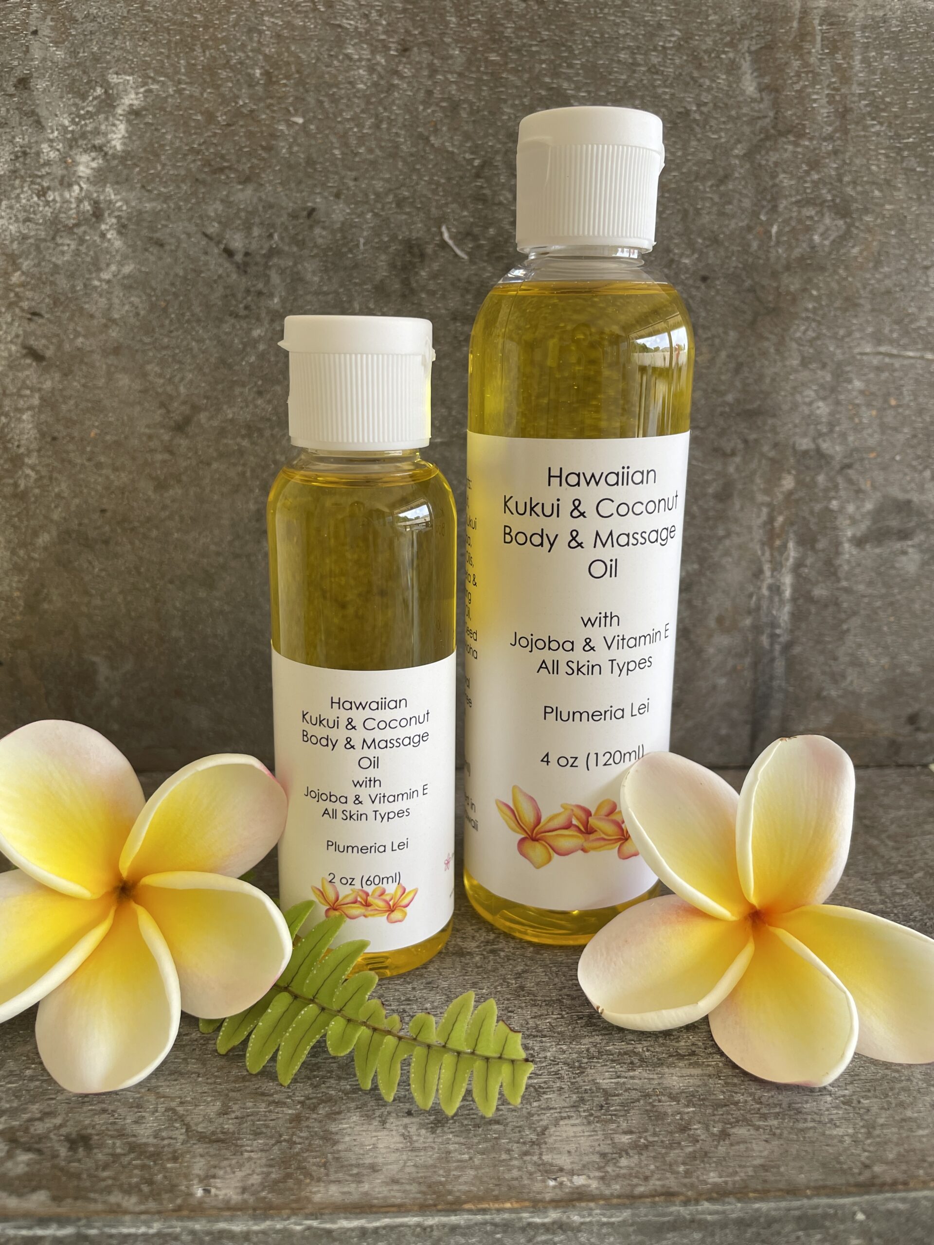 Hawaiian Kukui & Coconut Body & Massage Oil 2oz or 4oz - Image 5