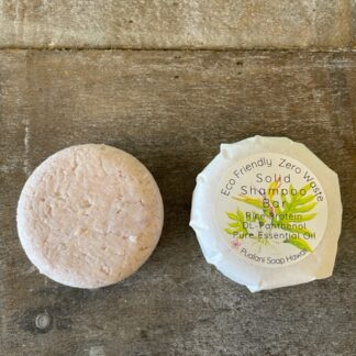 Solid Shampoo Bar Eco Friendly Zero Waste // Made with Rice Protein, DL-Panthenol, Pure Essential Oils 3oz
